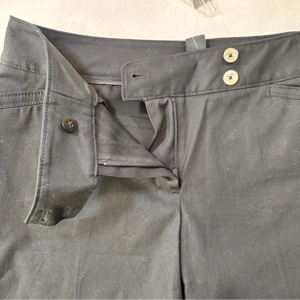 White House Black Market Black Slim Bermuda Short
